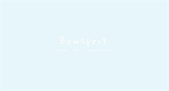 Desktop Screenshot of bowsprit.co.jp